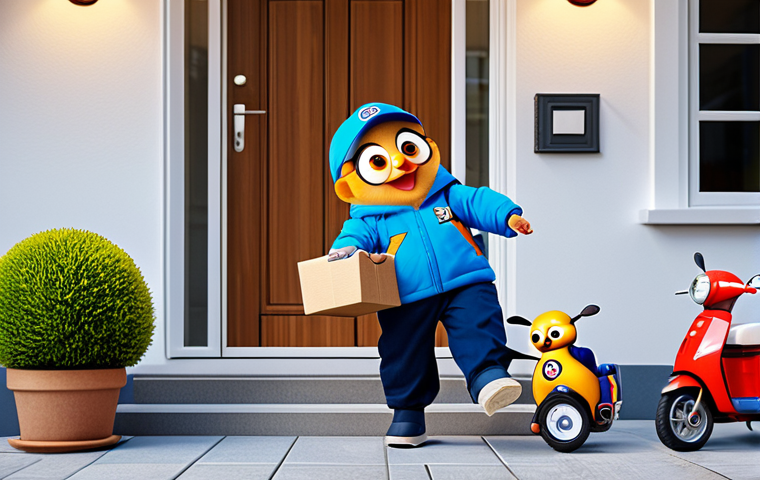 뽀로로 상품의 유통 경로 - Children's Store Aisle**

"A vibrant aisle in a children's toy store, shelves stocked with 'Pororo' ...