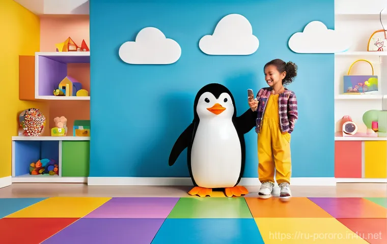 뽀로로 키즈카페 체험 후기 - **Prompt 1: A joyful and vibrant children's play center entrance.**
Imagine a brightly lit, expa...