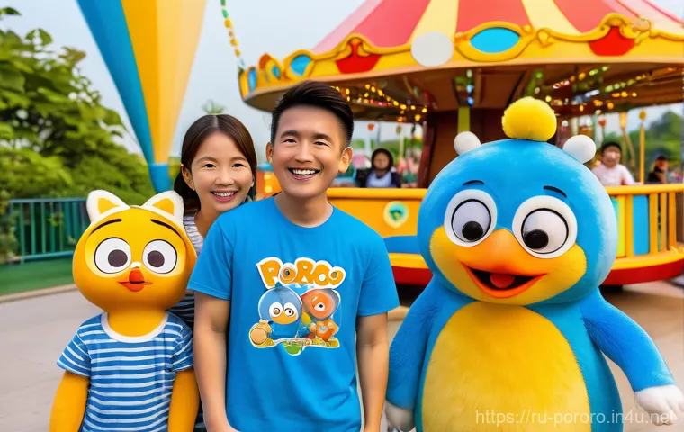 뽀로로의 브랜드 콜라보 사례 - A cozy and well-lit living room scene. A child, approximately 7-8 years old, wearing comfortable, mo... 뽀로로의 브랜드 콜라보 사례 - A cozy and well-lit living room scene. A child, approximately 7-8 years old, wearing comfortable, mo...