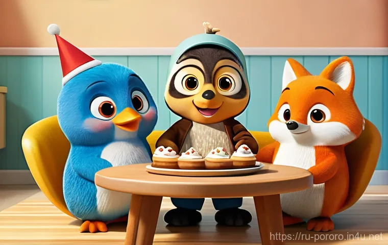 뽀로로의 팬덤 문화 분석 - A lively and imaginative setting depicting several happy Russian children, aged approximately 5 to 1... 뽀로로의 팬덤 문화 분석 - A lively and imaginative setting depicting several happy Russian children, aged approximately 5 to 1...